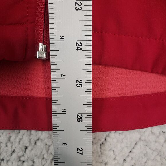 Cloudveil Softshell Jacket Womens L Red Hooded Outdoorcore Functional Athletic - Picture 10 of 13